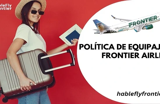 política de equipaje de Frontier Airlines